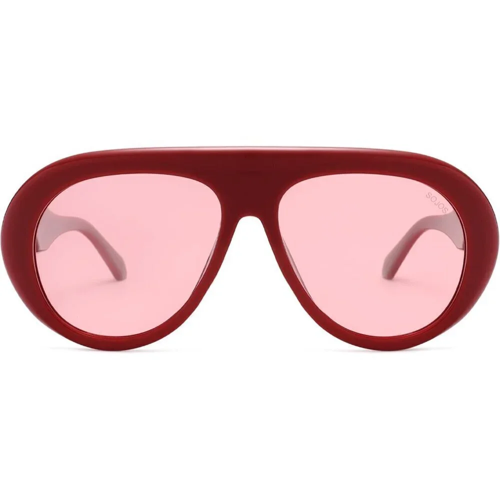 Oversized Polarized Aviator Sunglasses UV Protection Retro Vintage Women Men